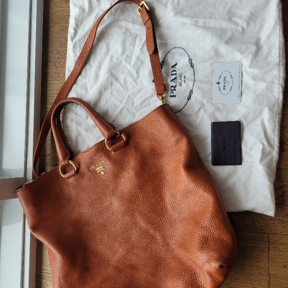 Prada Vitello Daino Tote Bag - Picture 9 of 12